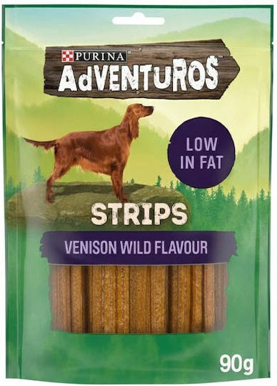 Adventuros Λιχουδιές σε Stick Σκύλου με Ελάφι και Κρέας 90gr