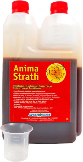 Anima Strath Πολυβιταμίνες Σκύλου και Γάτας σε Σιρόπι 1000ml για Ενίσχυση Οργανισμού