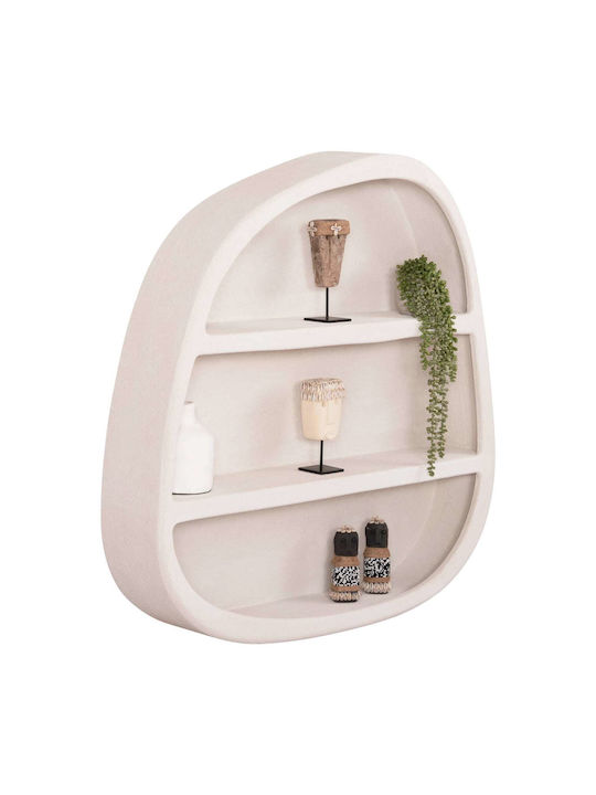 Shelf Wall Off-white 95x18x100cm