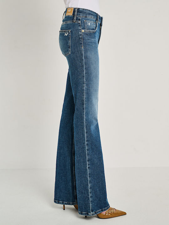 Γυναικείο Jean Παντελόνι Καμπάνα σε Bootcut Εφαρμογή