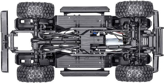 Traxxas Trx-4 Remote Controlled Car Crawler 4WD Silver