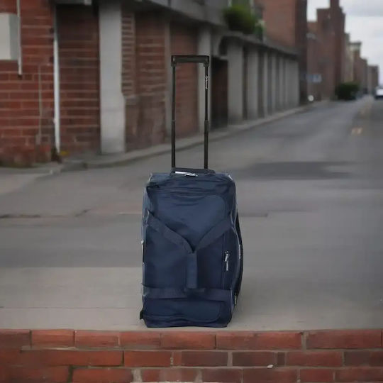 Diplomat Sack Voyage 51lt Navy Blue with Wheels Fabric Length 55cm Width 30cm Height 31cm