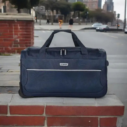 Diplomat Sack Voyage 51lt Navy Blue with Wheels Fabric Length 55cm Width 30cm Height 31cm