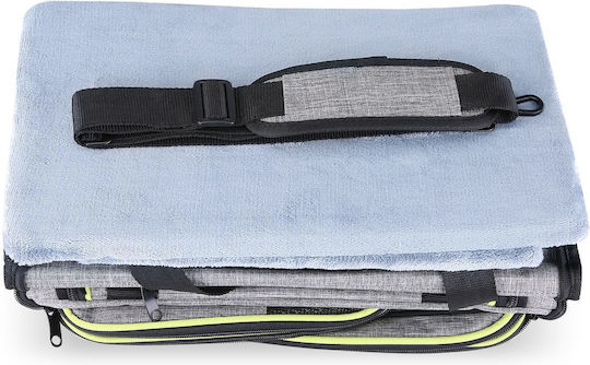 Animal Dog Carrying Gray Handbag for 10kg Pets