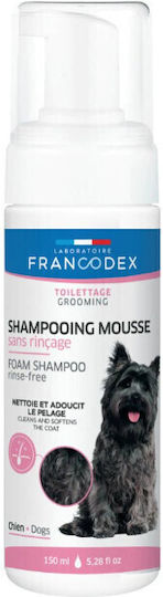 Francodex Șampon Spumă Pentru Câini Fără Clătire 150ml