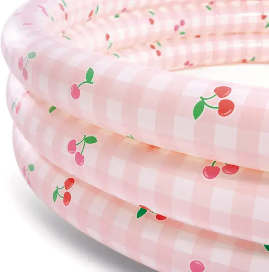 Intex Children's Round Inflatable Swimming Pool 147x33cm Pink