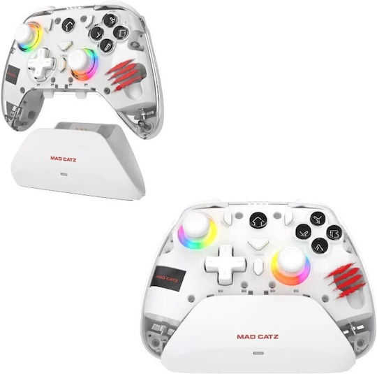 Mad Catz C.A.T. 17 Verkabeltes Gamepad für Android / PC / Switch / iOS Mehrfarbig