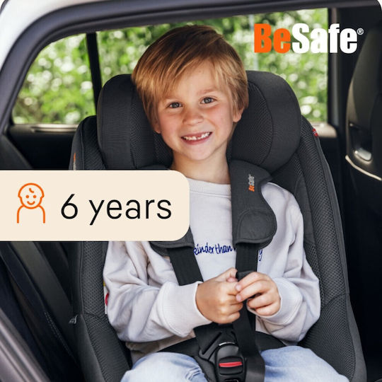 BeSafe Beyond² Детско Столче за Кола с Isofix Dark Grey Melange
