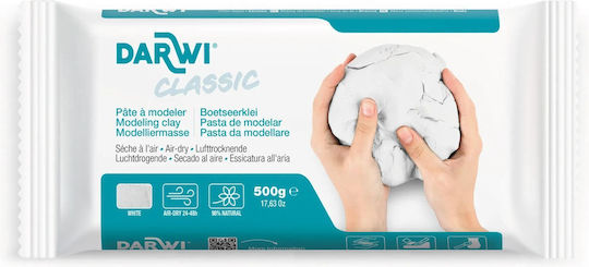 Darwi Classic White Πηλός 500gr
