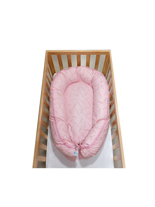 Mother Baby Бебешка възглавница-гнездо Розов 40x70бр