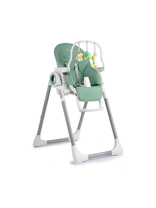 Nukido Belo Foldable Green Baby Highchair