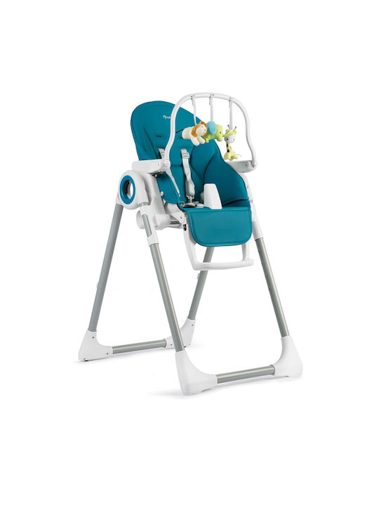 Nukido Belo Foldable Dark Blue Baby Highchair