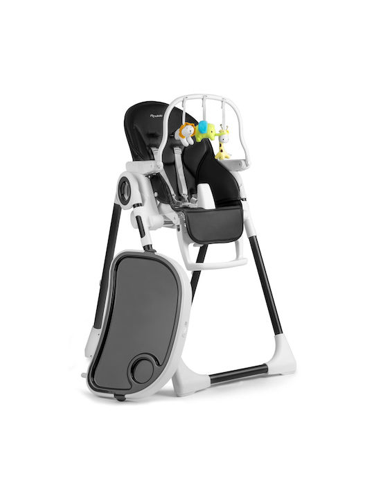 Nukido Belo Foldable Black Baby Highchair