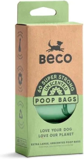 Beco Pets Σακούλες Περιττωμάτων Σκύλου Μπεζ 120τμχ