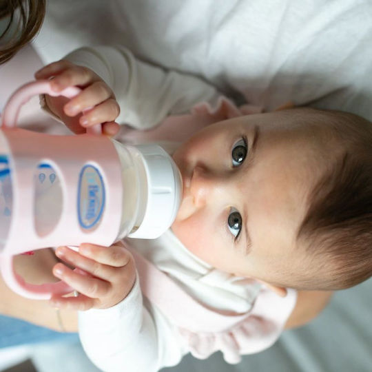 Dr. Brown's Pink Silicone Sippy Cup Handles For 4+ Months