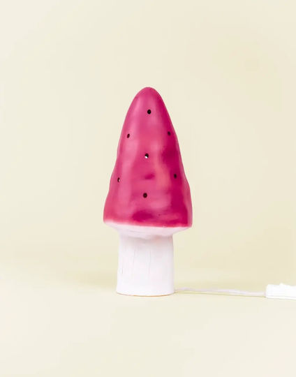 Egmont Led Kids Decorative Lamp Mushroom Small Red 15x15x28εκ.