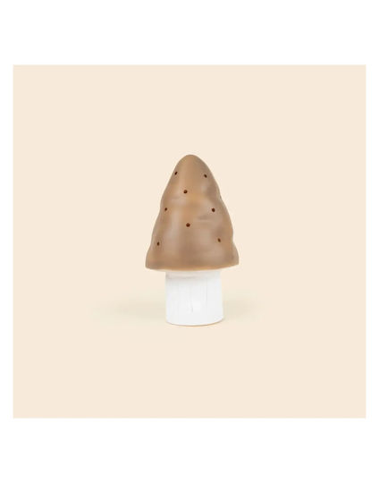 Egmont LED Kinder Dekorative Lampe Egmont Braun 15x15x28εκ.