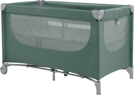 Kikka Boo Loc De Joacă Cu 2 Nivele Cu Saltea Verde 65x125cm