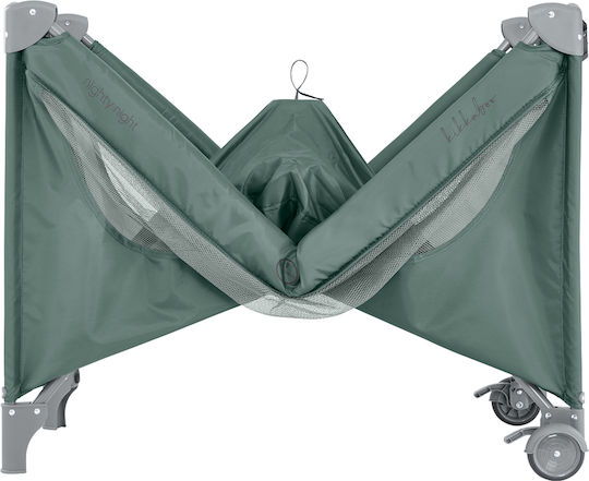 Kikka Boo Loc De Joacă Cu 2 Nivele Cu Saltea Verde 65x125cm
