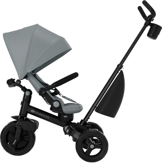 Kinderkraft AVEO 2 Plus Wandelbar mit Elterngriff für 9 Monate Grau