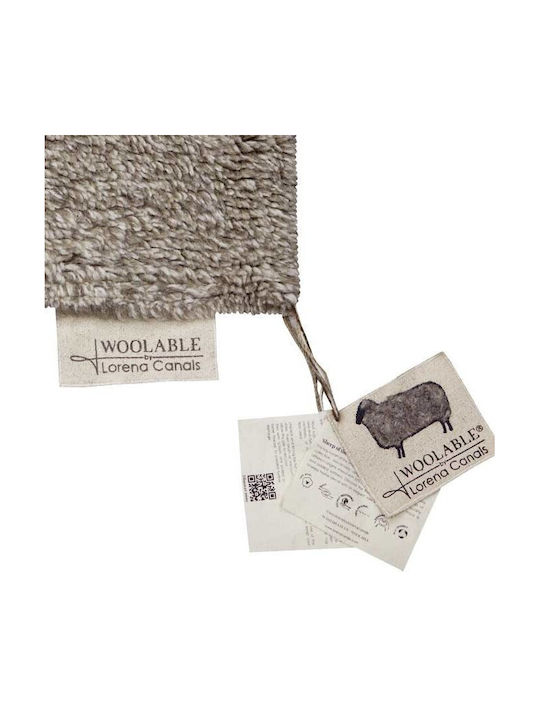 Lorena Canals Kids Woolen Rug Tundra Sheep 80x140cm Grey