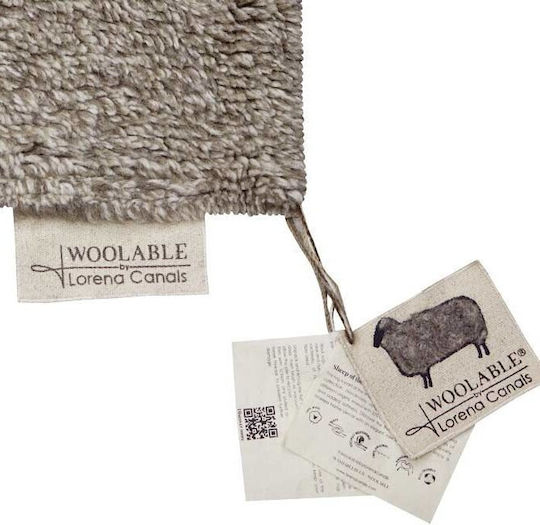 Lorena Canals Kids Woolen Rug Tundra Sheep 80x140cm Grey