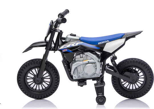 Kinder Elektromotorrad HONDA CRF 450 R PLUS Elektrisch 24 Volt Schwarze A9903
