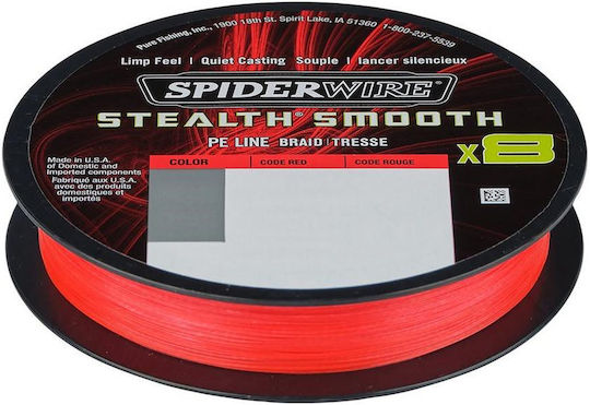 Spiderwire Stealth Smooth 8 Fishing Filament 150m / 0.09mm / 7.5kg