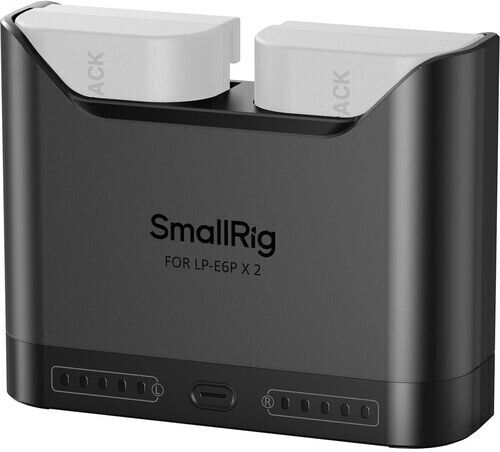 SmallRig Double Battery Charger Compatible with Canon
