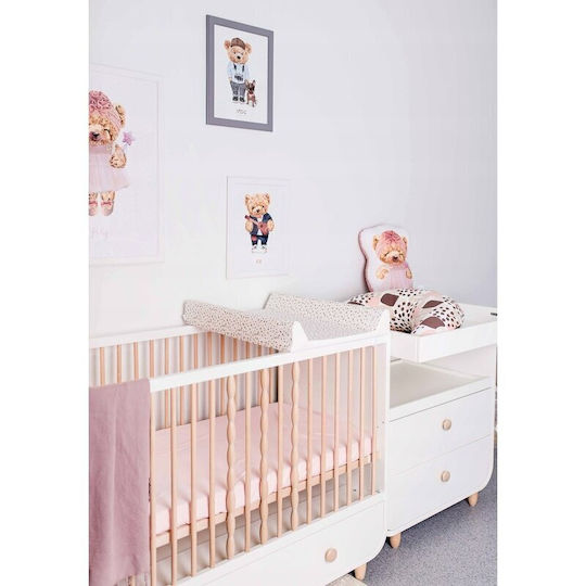 Ceba Baby Harte Wickelunterlage Rainbow 50x70cm