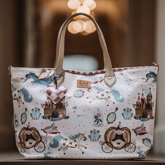 La Millou Shoulder/Hand Diaper Bag Mommy's Bag Prince Multicolour 56x35cm.