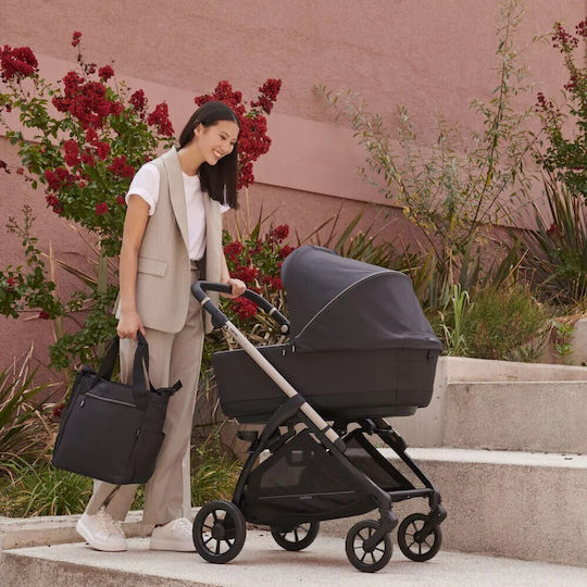 Inglesina Shoulder/Hand Diaper Bag Electa Upper Black 28x16x38cm.
