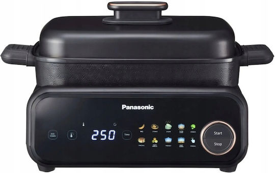 Panasonic Aragaz Multifuncțional 1400W cu Capacitate de 2.5l Negru