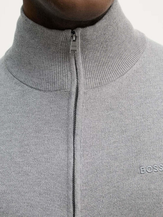 Men's Knitted Gray Jacket