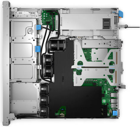 Server Dell Poweredge R260 Emea_promo_r260_spl2 Quad-Core Intel Xeon 6325p 3.5/5.2GHz 16GB DDR5 Udimm ECC 1x 480GB Sata Perc H355 Controller 2x 1GbE Lom 1x Usb 3.2 Gen 1 Ohne Betriebssystem 700W Psu