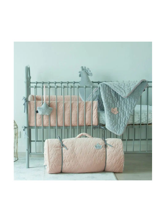 La Millou Κουβέρτα Βελουτέ Smoke Rose 160x240εκ.