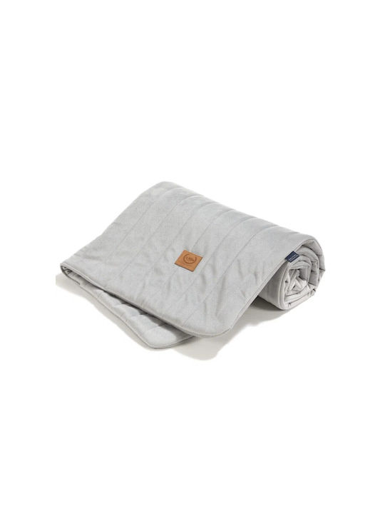 La Millou Κουβέρτα Βελουτέ Velvet Dark Grey 140x110εκ.