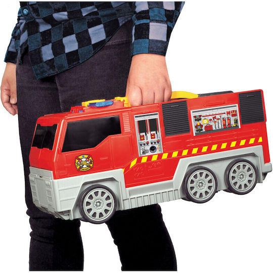 Dickie Folding Fire Station Πίστα Πυροσβεστικό για 3+ Ετών
