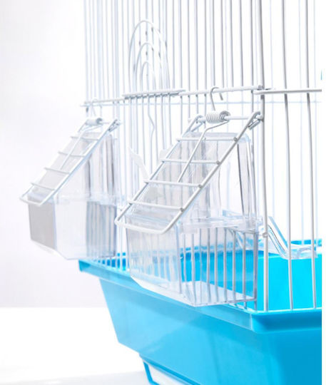 Animal Bird Cage 37x28x47cm. Blue