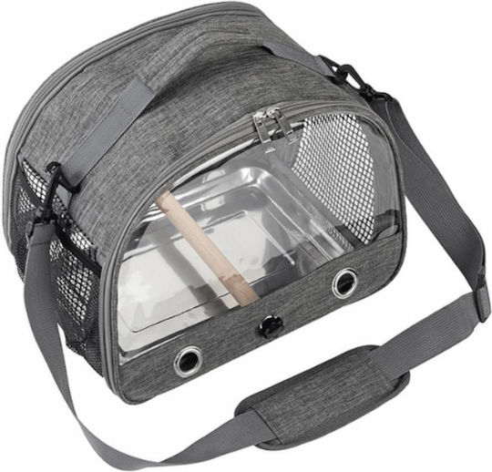 Animal Bird Cage 33x24x26cm. Transparent