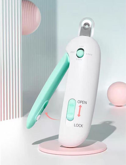 Ergonomic Nail Clipper Adjustable Hole Size 12cmx4cmx2.5cm