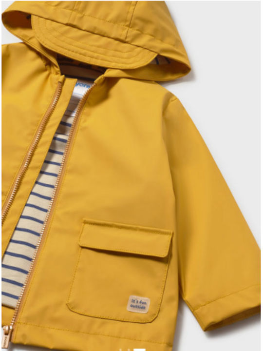 Kids Casual Jacket with Hood Peach