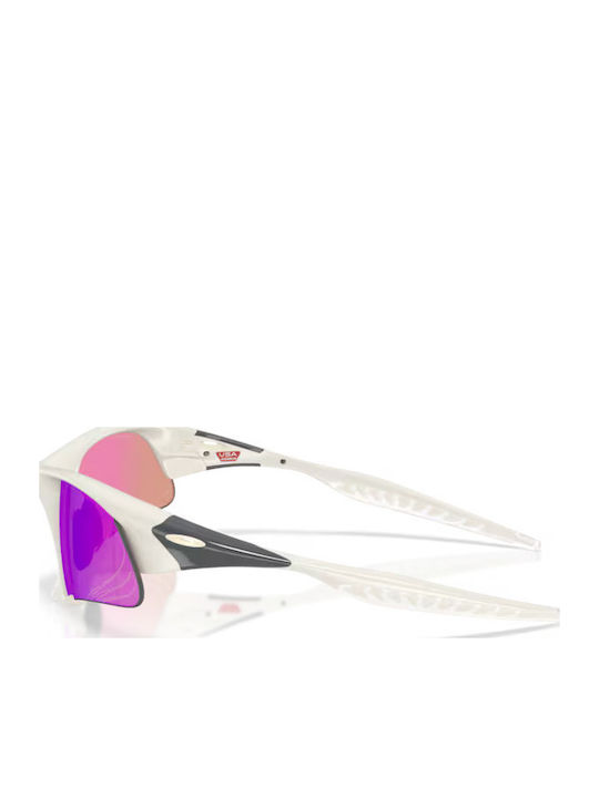 Oakley Men's Sunglasses with White Frame and Green Lens OO9532-08