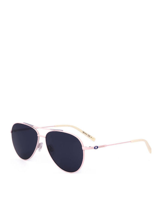 Missoni Women's Sunglasses with Pink Metal Frame and Blue Lens MMI 0078/S 3ZJ/KU