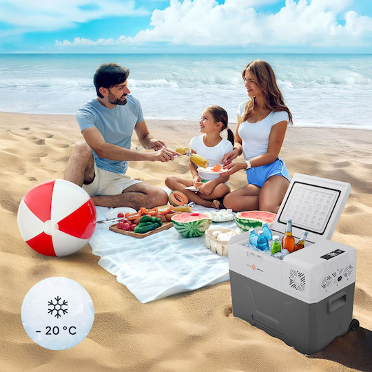 Peme Expedition 40 Φορητό Ψυγείο 39lt 12V / 24V Γκρι