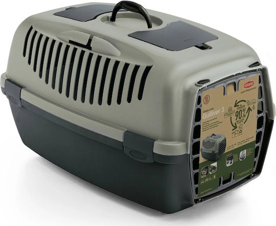 Stefanplast Gulliver 3 Cușcă de transport pentru câini Gri 61x40x38cm