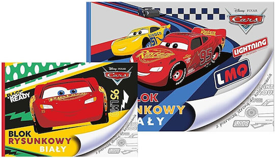 Disney Bloc de Desen Cars A4 21x29.7cm 1buc
