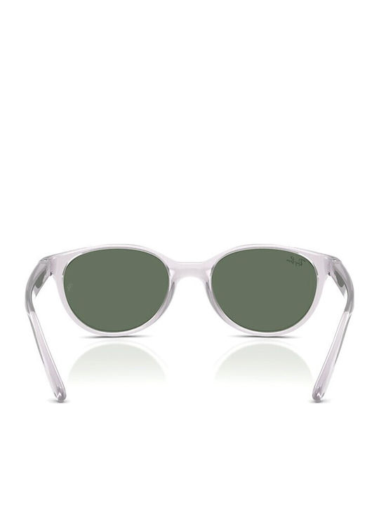 Ray Ban Round Kids Sunglasses Gray For 5-10 Years