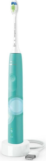 Philips Sonicare Irigator Bucal cu Senzor de Presiune și Husă de Călătorie Verde