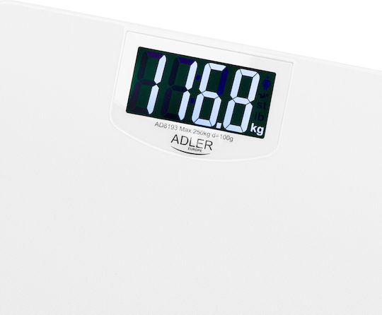 Adler Digital Bathroom Scale White AD 8193